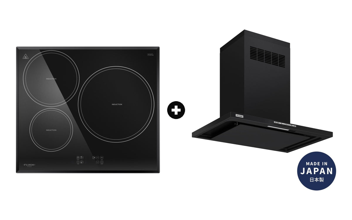 Fujioh FH-ID5230 Induction Hob + FR-CL1890 Chimney Hood bundle