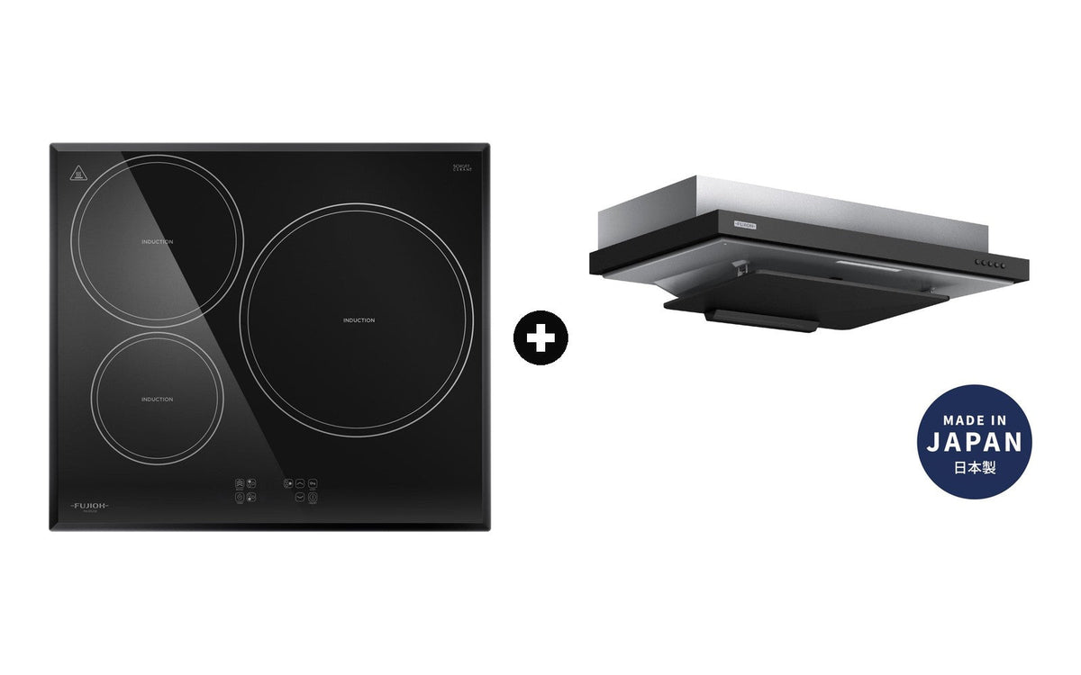Fujioh Bundle — FH-ID5230 Induction Hob + FR-FS2290 Slim Hood