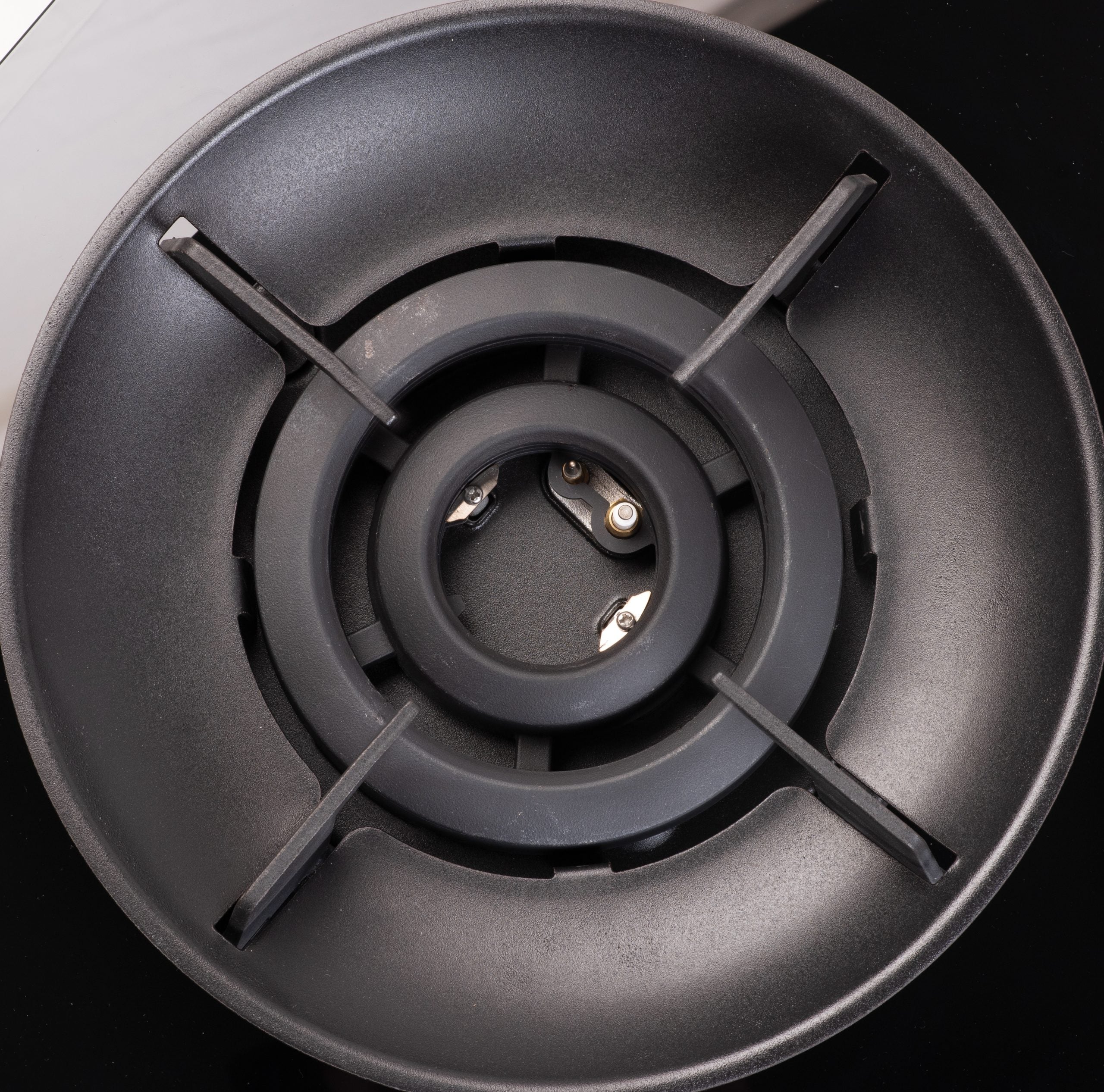 Fujioh FH-GS7020 SVGL two-burner gas hob in glass, further view 2