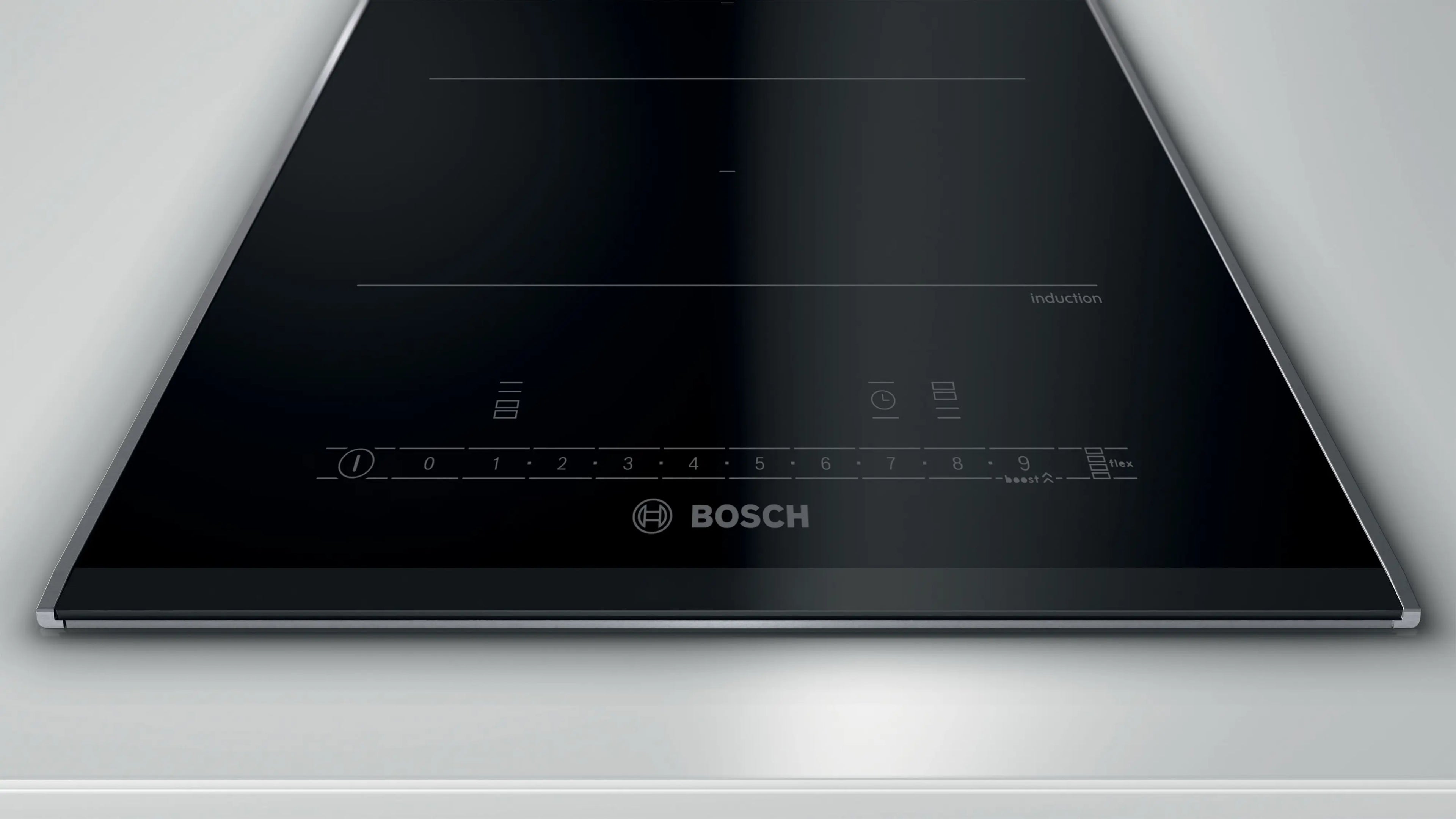 Bosch PXX375FB1E flex induction hob, surface mount with frame, further view 4