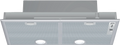 Bosch DHL755BL canopy cooker hood in silver metallic, 730 mm wide