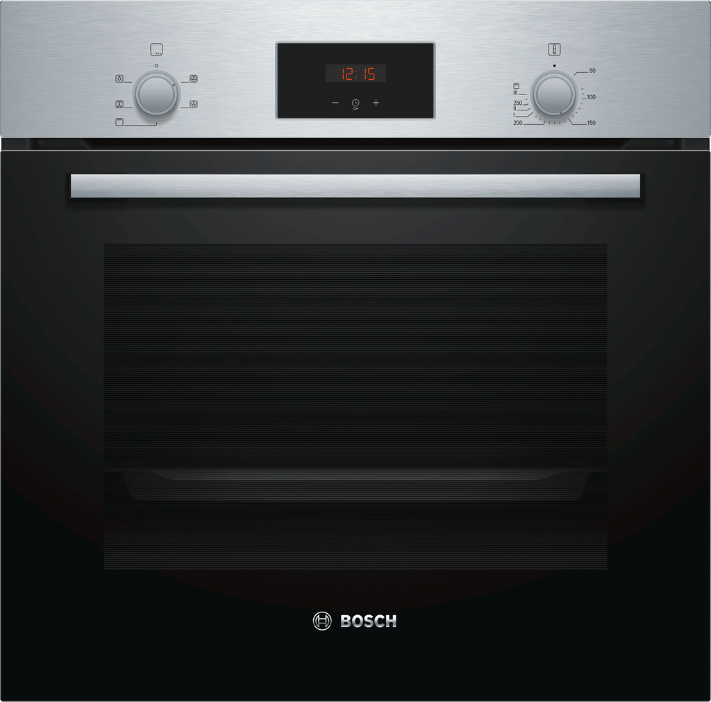 Bosch HHF113BR0B built-in oven in stainless steel, 594 mm wide
