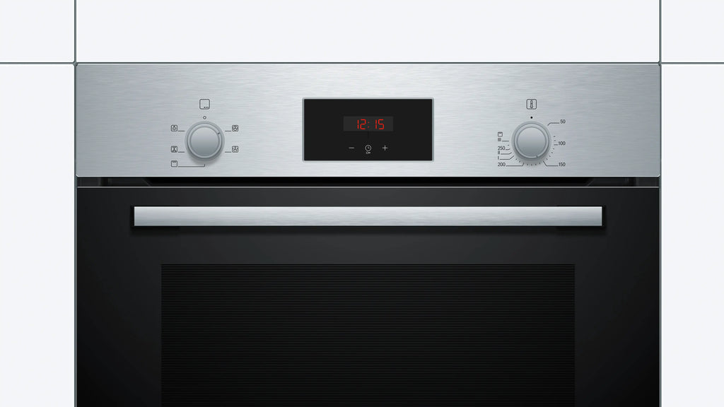 Bosch HHF113BR0B built-in oven in stainless steel, further view 2