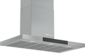 Bosch DWB98JQ50B wall-mounted cooker hood in stainless steel, 898 mm wide