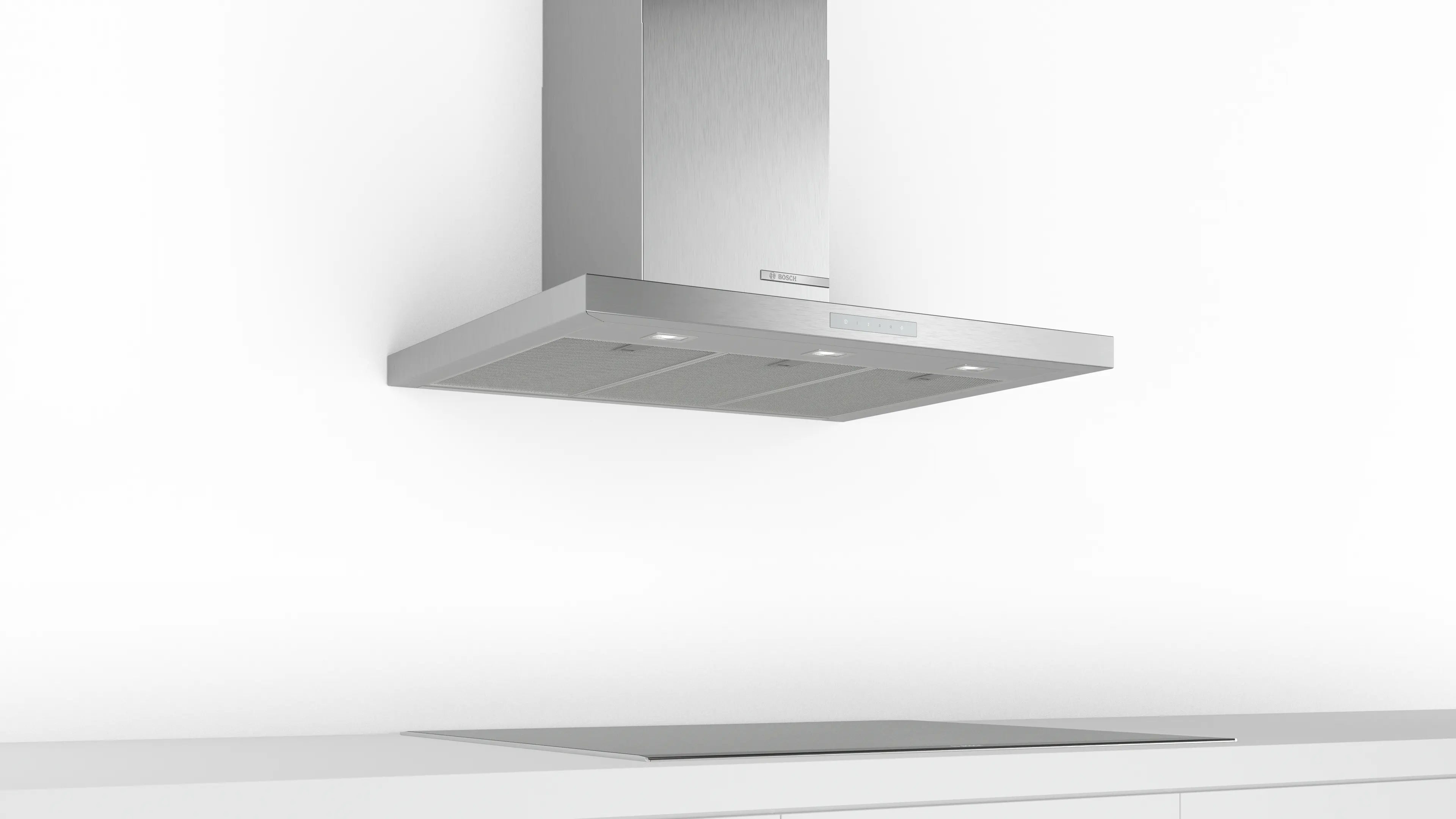Bosch DWB97CM50B wall-mounted cooker hood in stainless steel, further view 4
