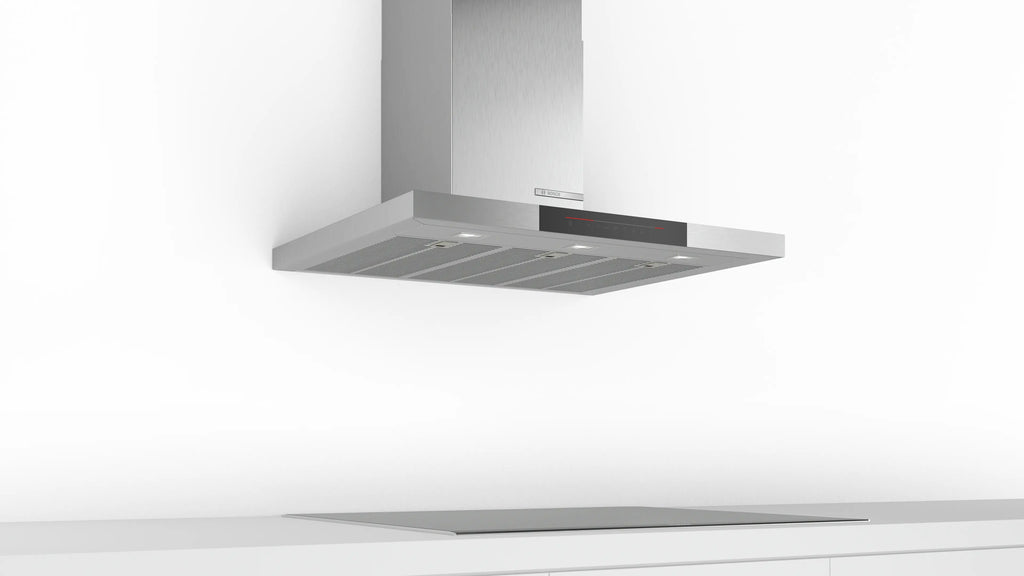 Bosch DWB98JQ50B wall-mounted cooker hood in stainless steel, further view 5