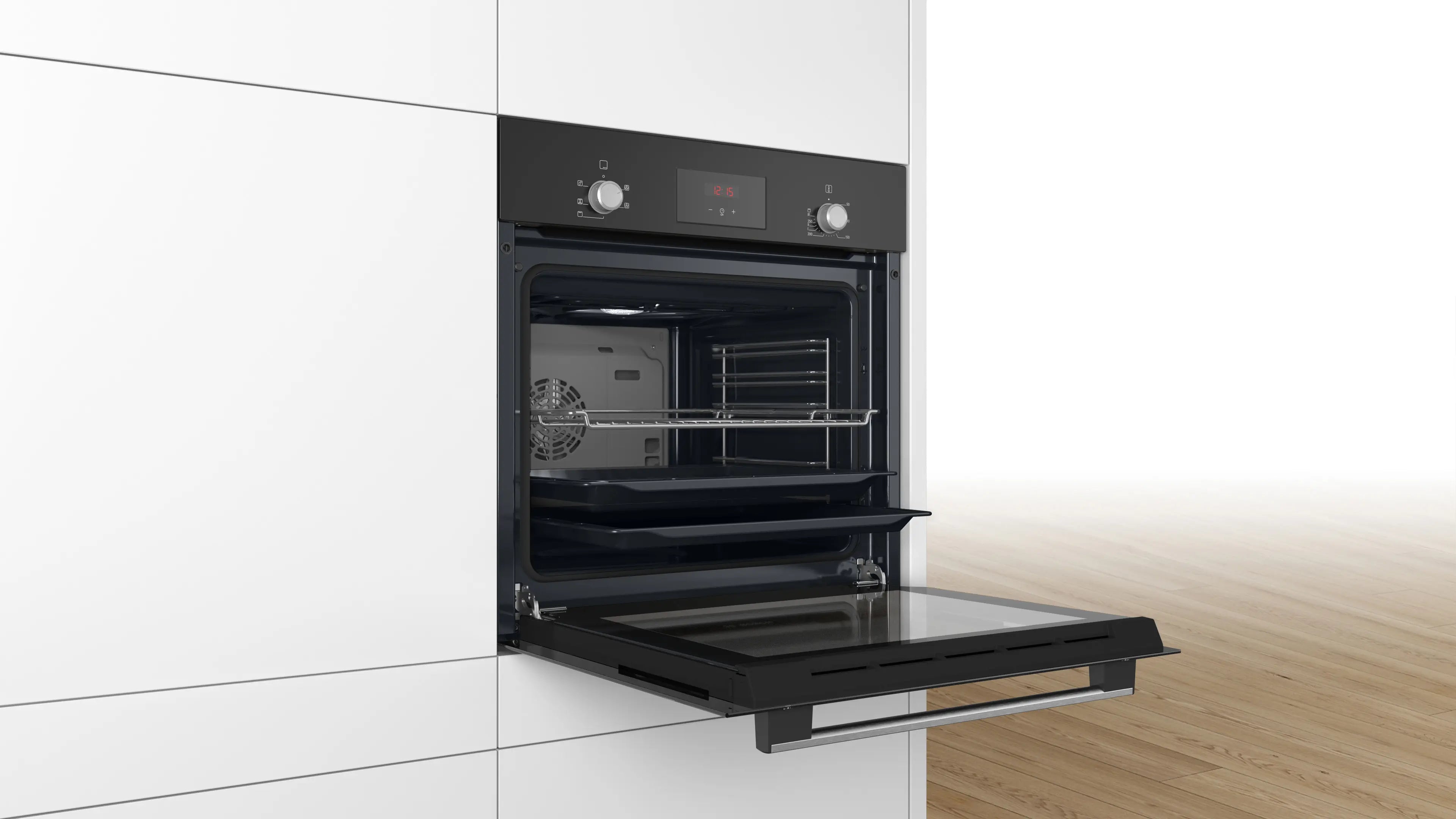 HBF134EB1K Series 2 Built-in oven 60 x 60 cm Black