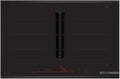 Bosch PXX895D66E induction hob with integrated ventilation, 816 mm wide