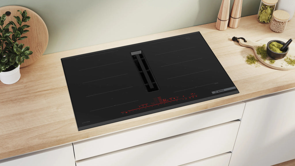 Bosch PXX895D66E induction hob with integrated ventilation, further view 5