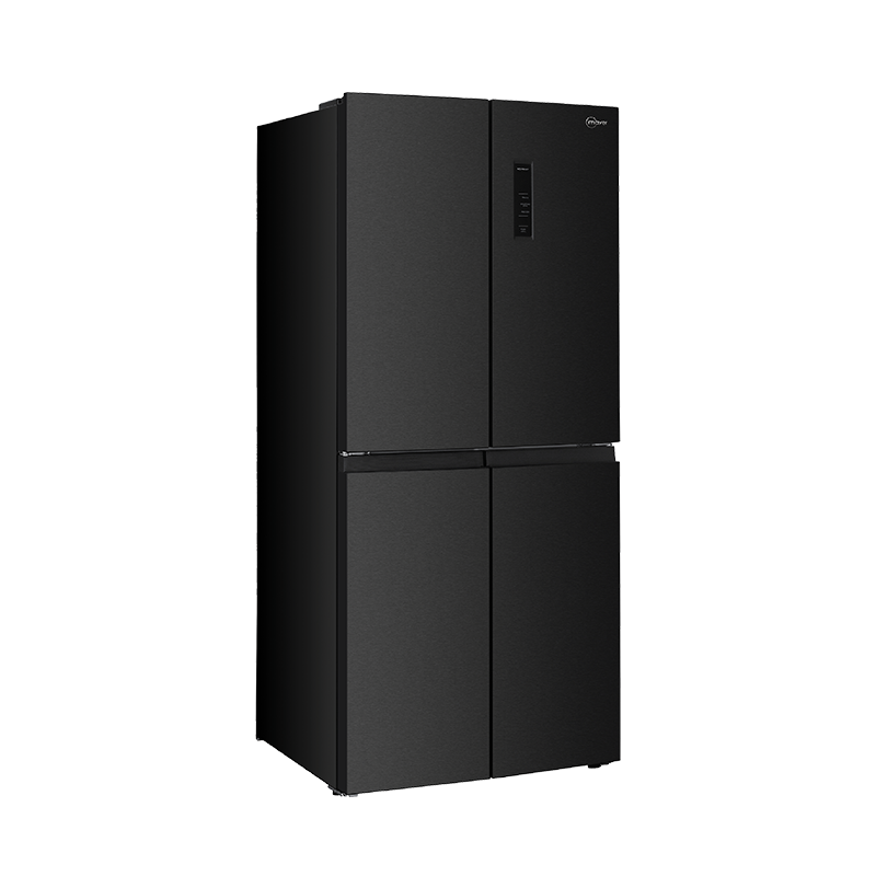 Mayer MMFF480BI multi-door bottom freezer refrigerator, further view 4