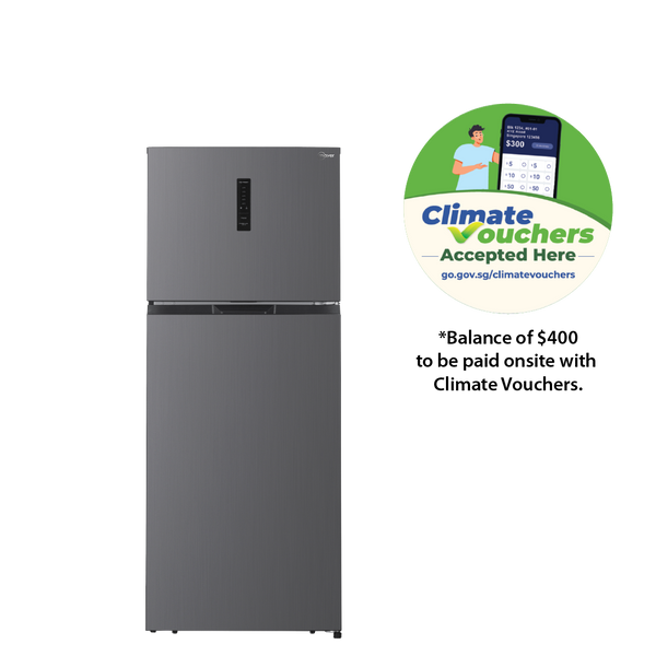 MMFT400MG — 415L 2-Door Frost Free Top Mount Freezer Fridge