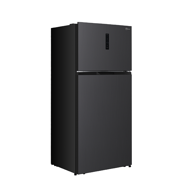 Mayer MMFT450MG two-door frost free top mount freezer refrigerator, further view 4