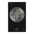 Mayer MMGH130HI single-zone glass gas hob, LPG, 310 mm wide