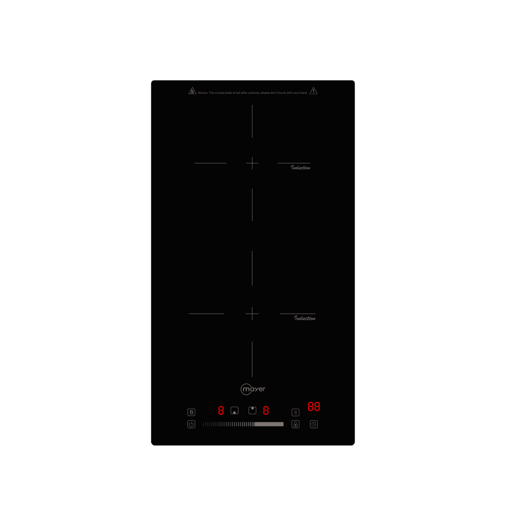 Mayer MMIH32ECS two-zone domino induction hob with slider control