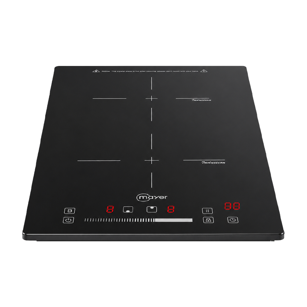 Mayer MMIH32ECS two-zone domino induction hob with slider control, further view 2