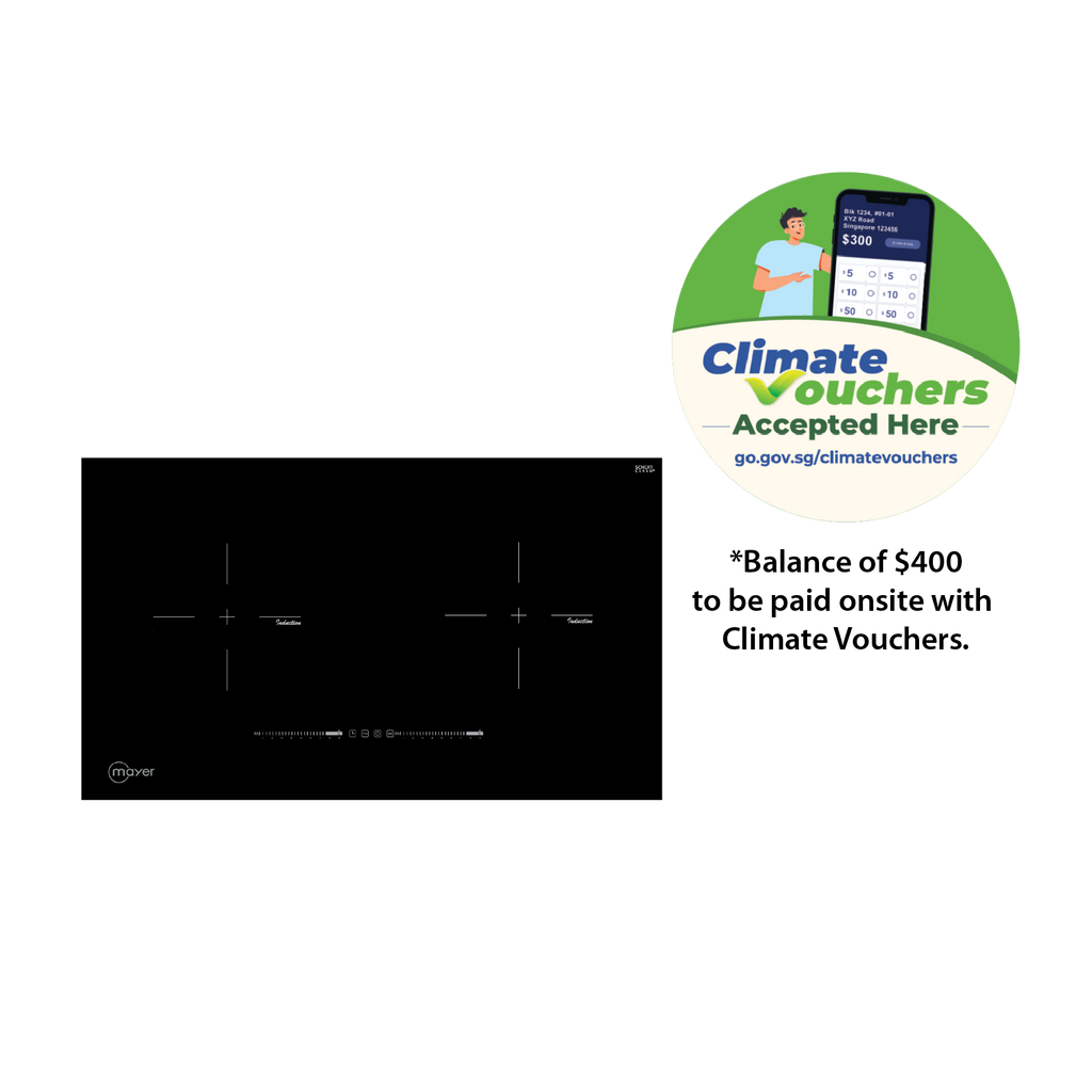 MMIH752CS 75cm 2 Zone Induction Hob with Slider