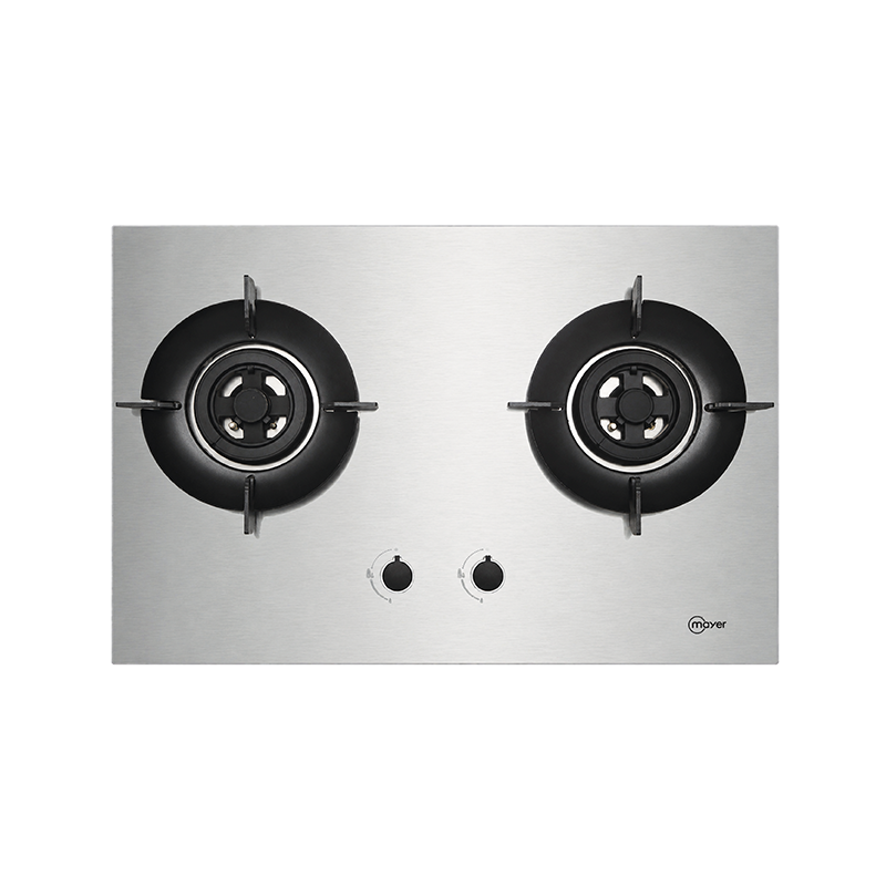 MMSS7502HI 75cm 2 Zone Stainless Steel Gas Hob (Town Gas)