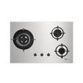MMSS7503HI 75cm 3 Zone Stainless Steel Gas Hob (Town Gas)