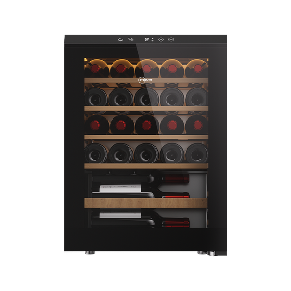 MMWC20BCS — 20 Bottles Wine Chiller Triple Glass with Anti-UV