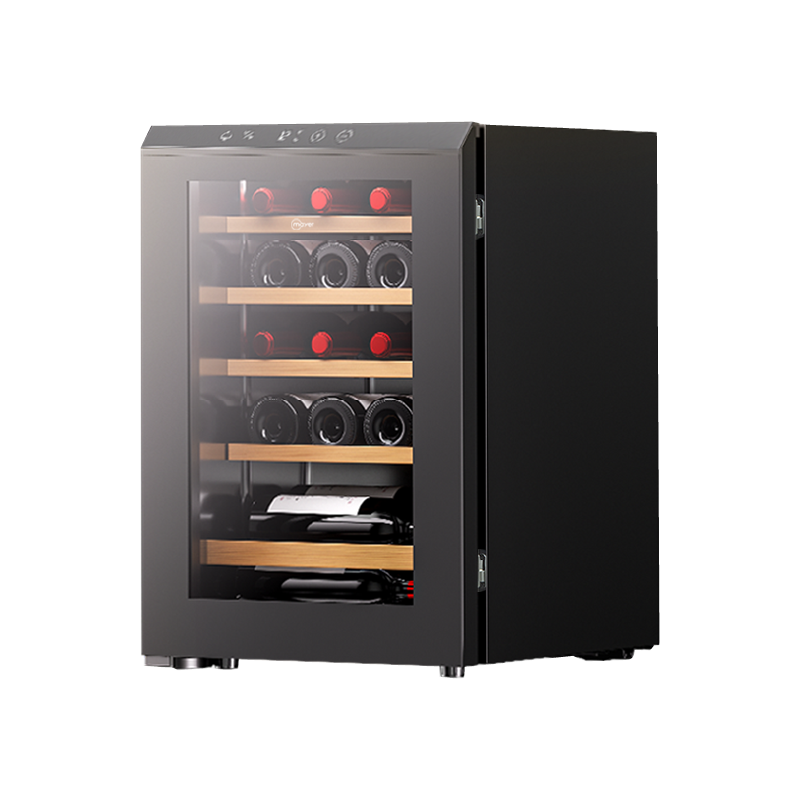 MMWC20BCS 20 Bottles Wine Chiller Triple Glass with Anti-UV