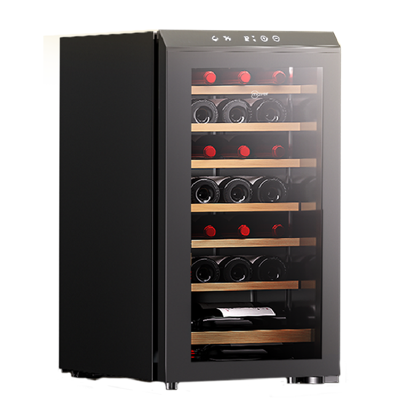 MMWC34BCS 34 Bottles Wine Chiller Triple Glass with Anti-UV