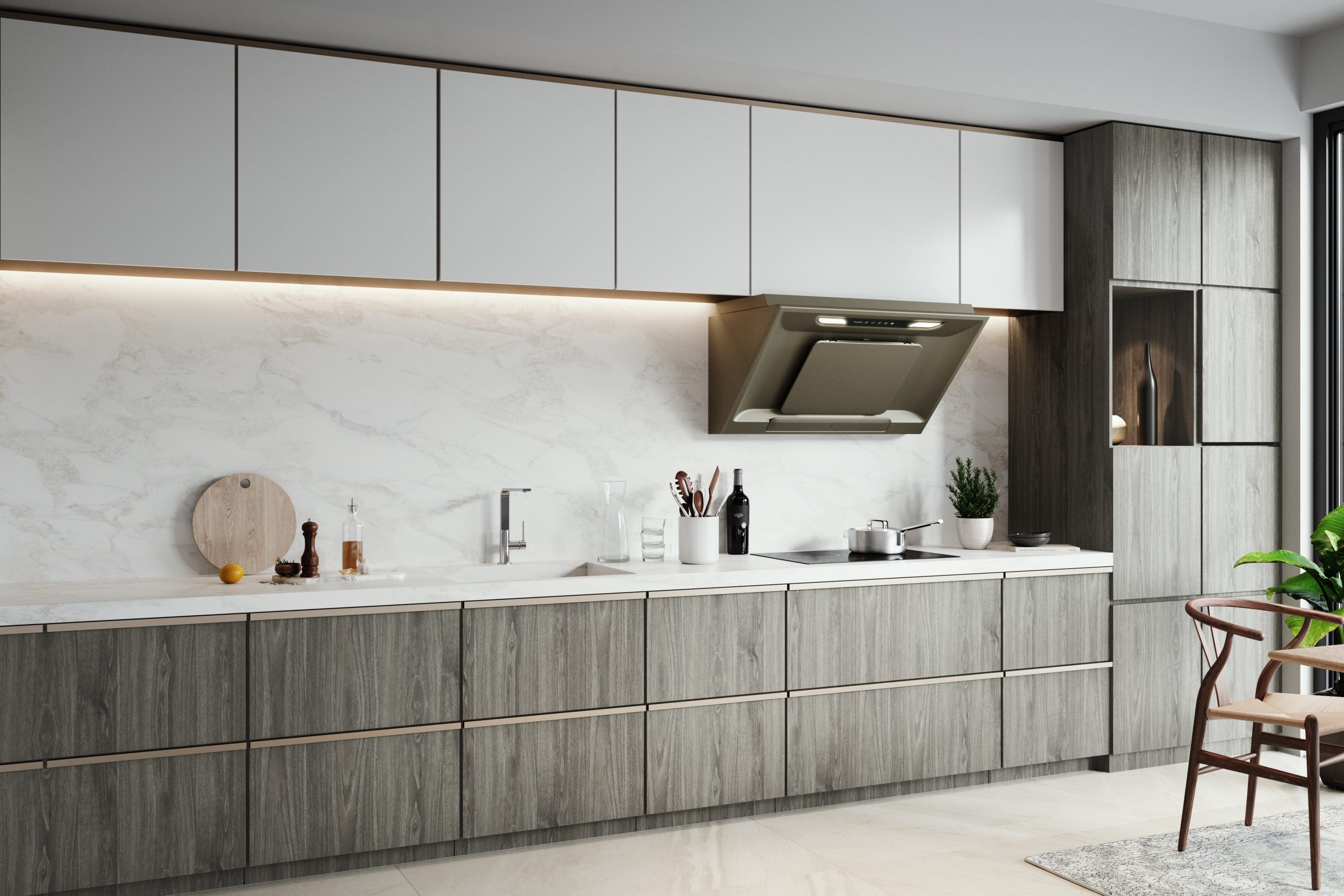 Fujioh FR-SC2070 inclined cooker hood, further view 10