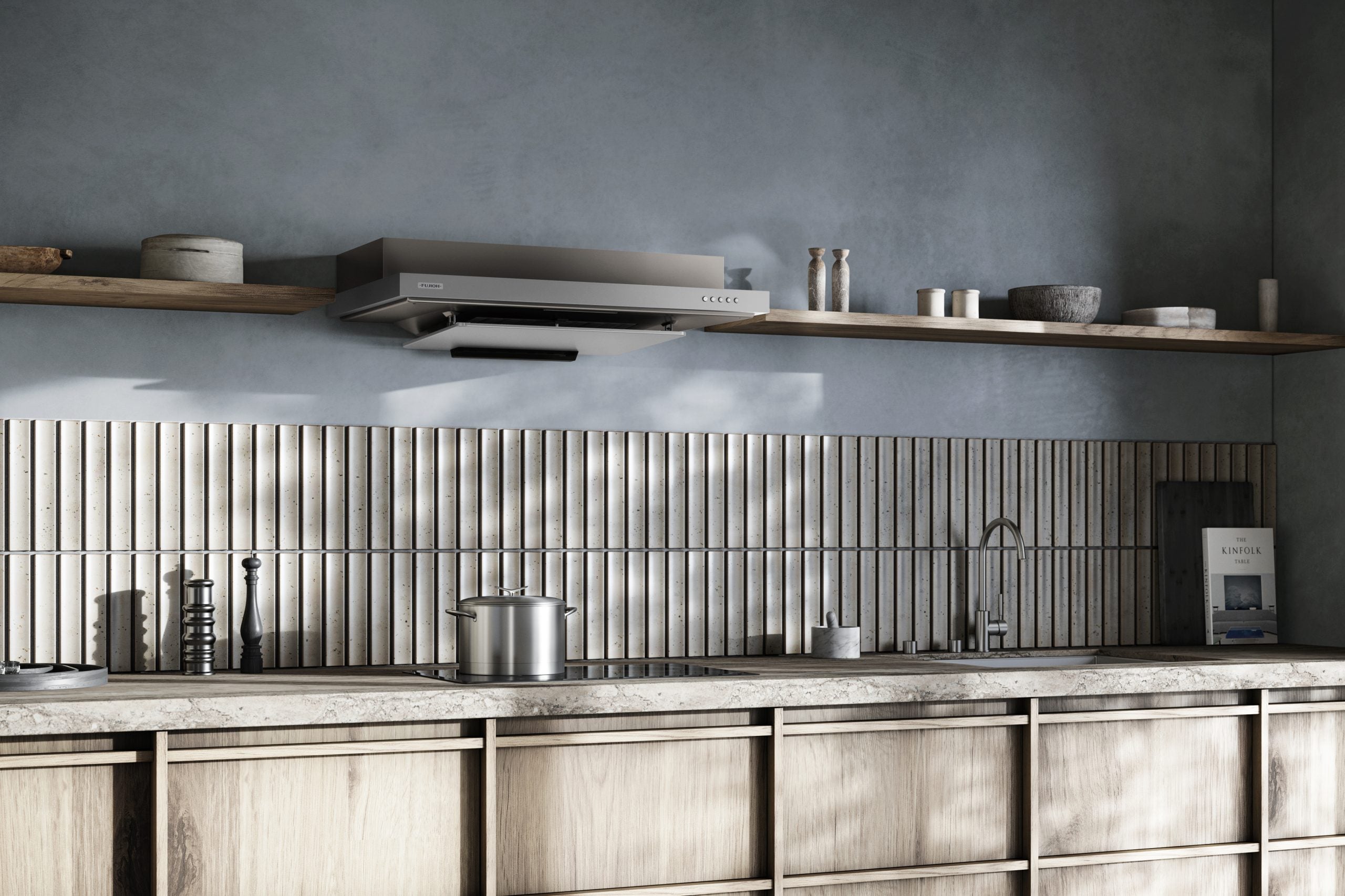 FR-FS2290 890mm Made in Japan Slim Cooker Hood (image 27)