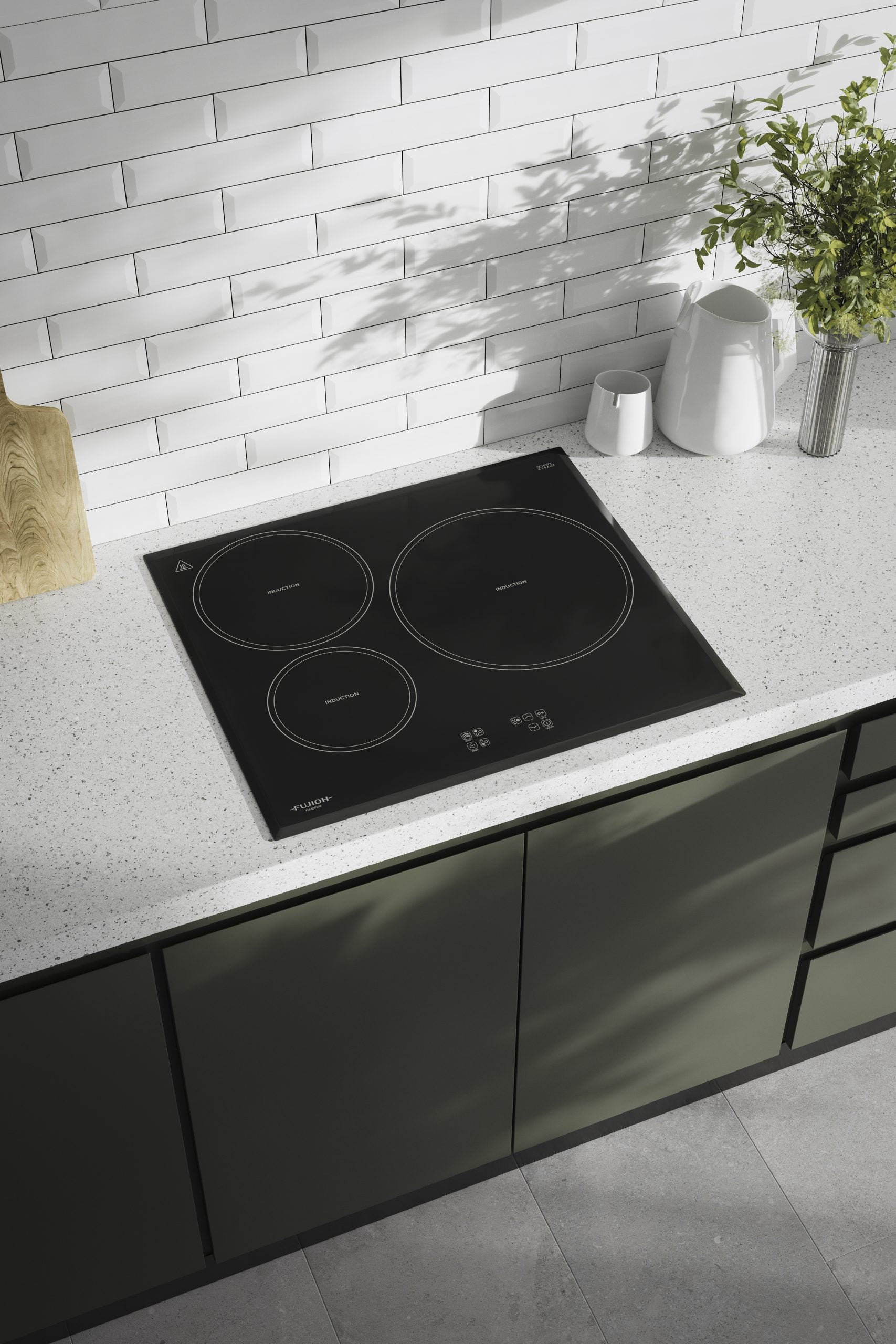 Fujioh FH-ID5230 three-zone induction hob, further view 4