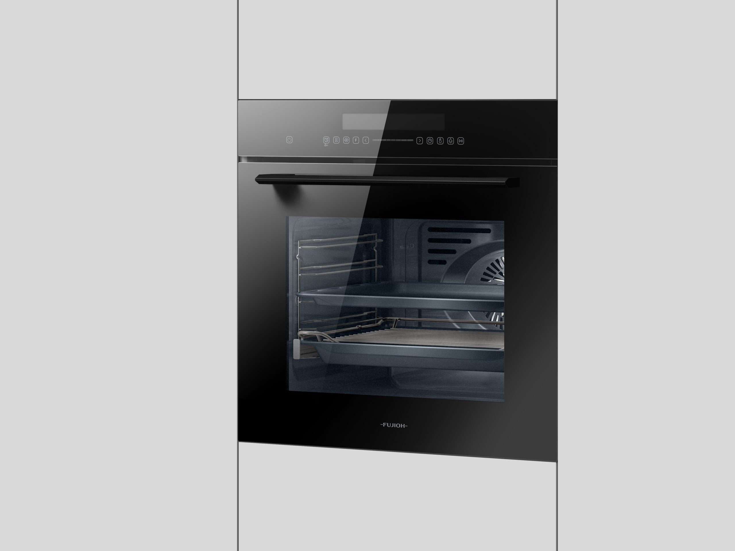 Fujioh FV-EL62 built-in pyrolytic oven, further view 3