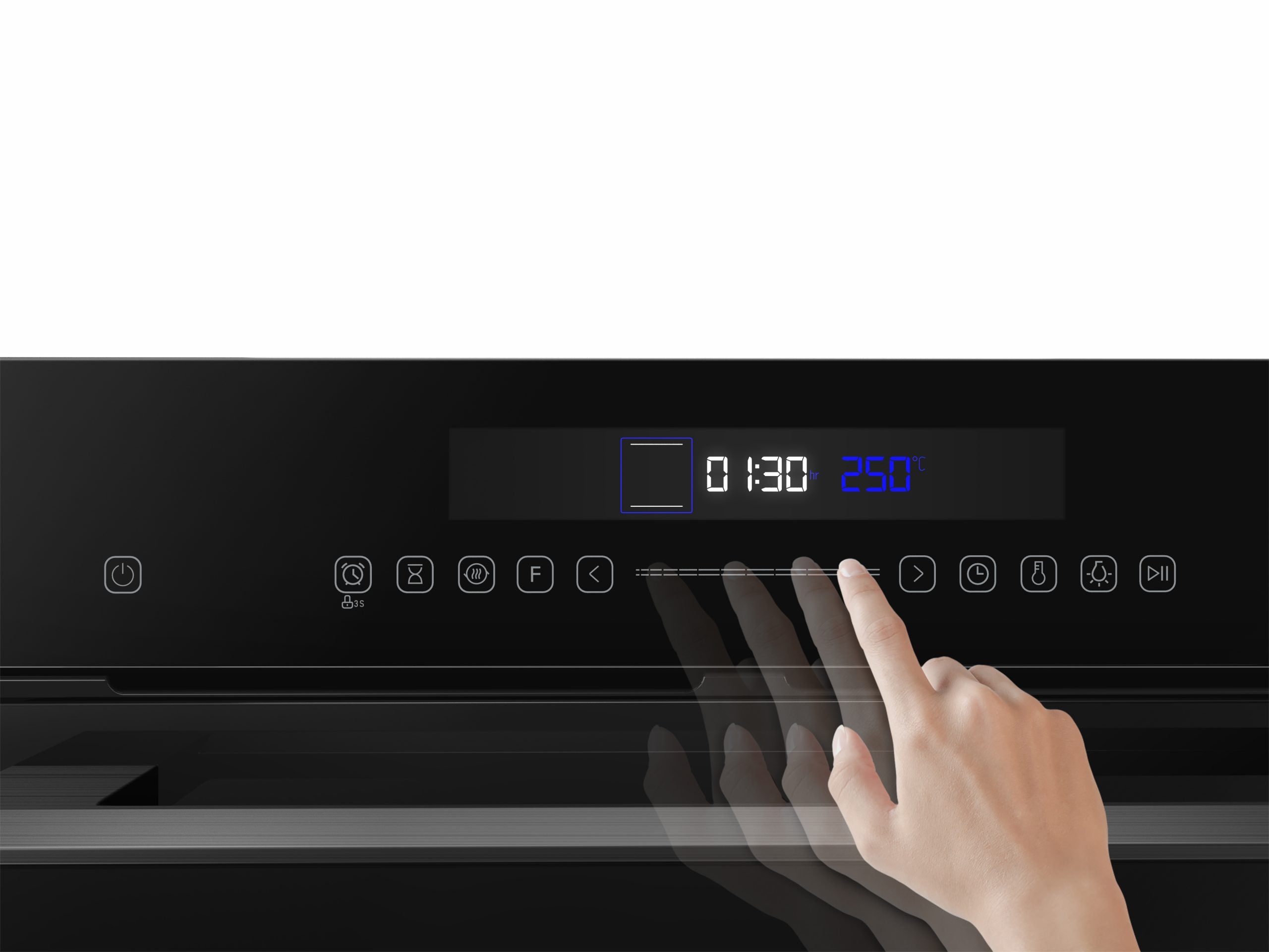 Fujioh FV-EL62 built-in pyrolytic oven, further view 9