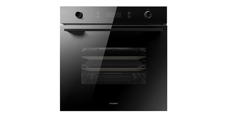 Fujioh FV-EL61 built-in oven with enamel-coated cavity, 70 litres, 595 mm wide