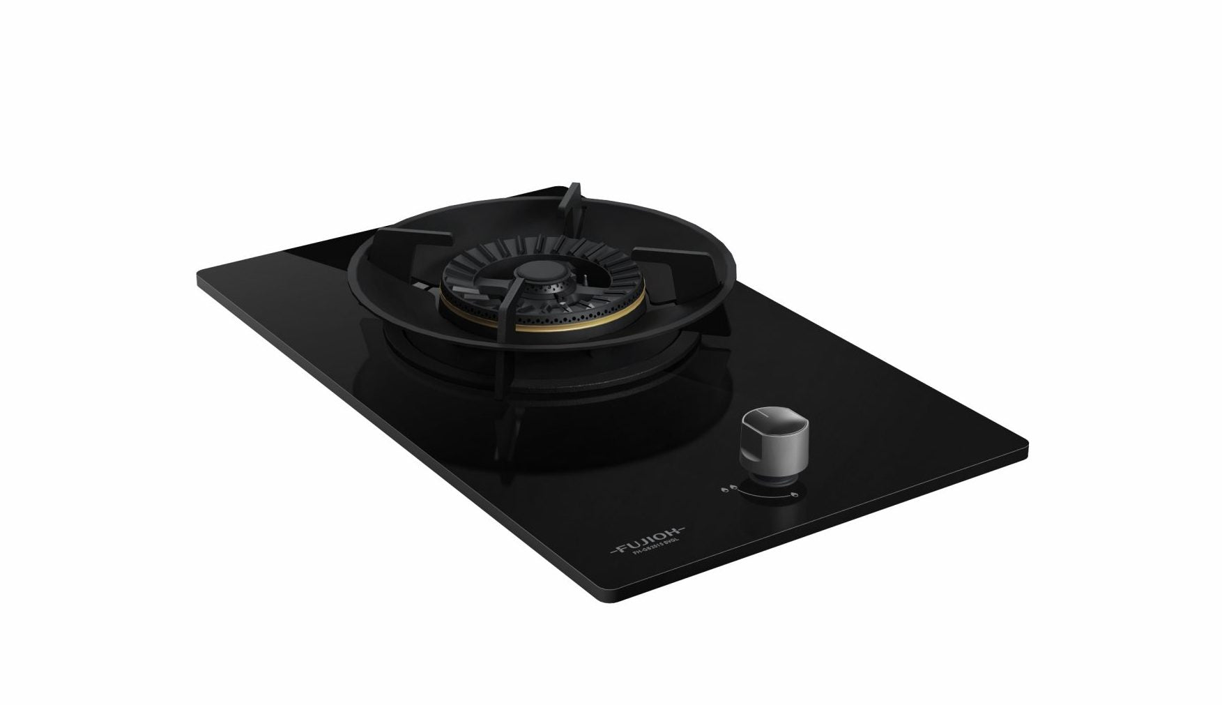 Fujioh FH-GS2515 SVGL single-burner domino gas hob, further view 2