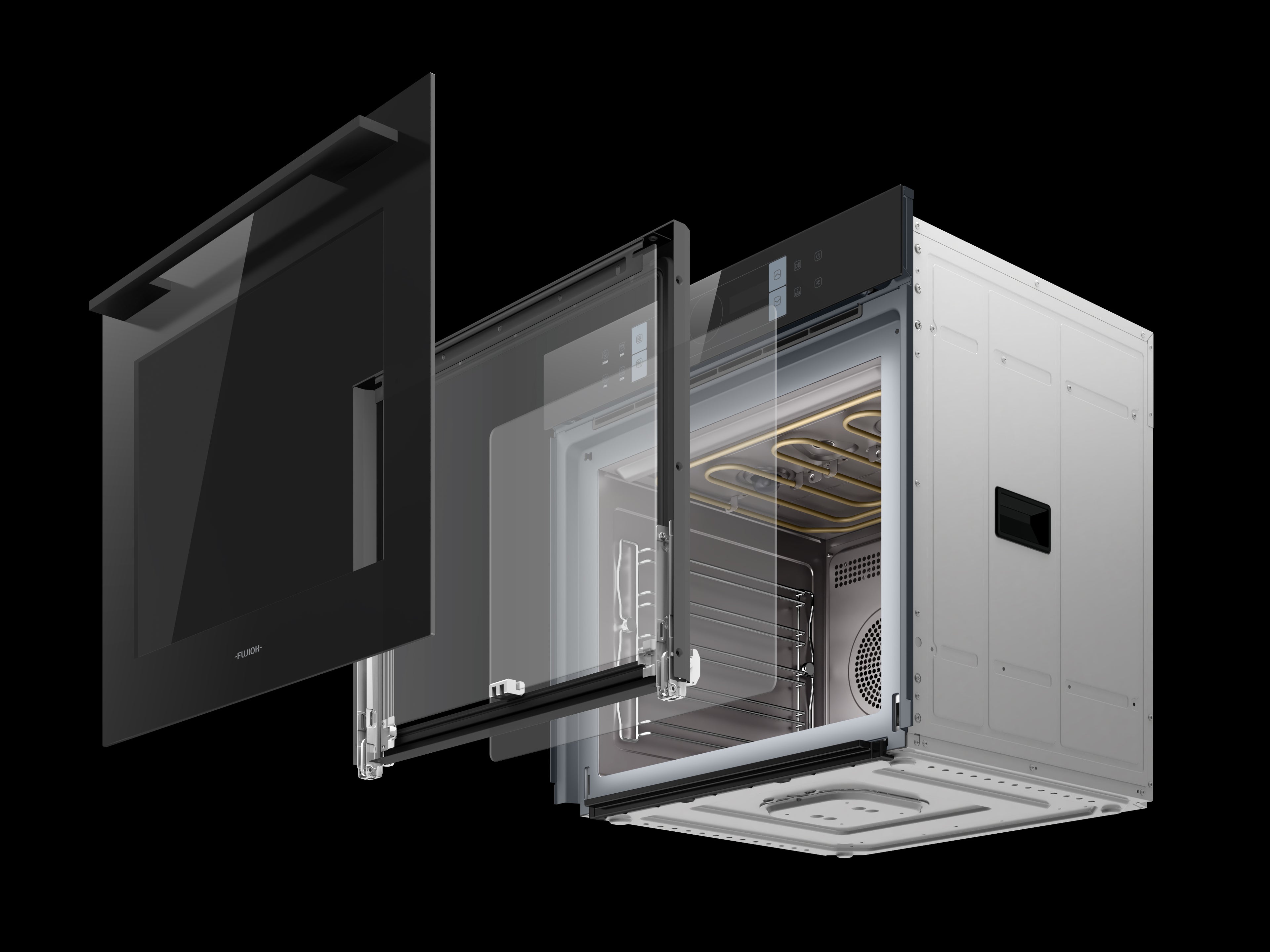 Fujioh FV-ML75 built-in steam oven, further view 4