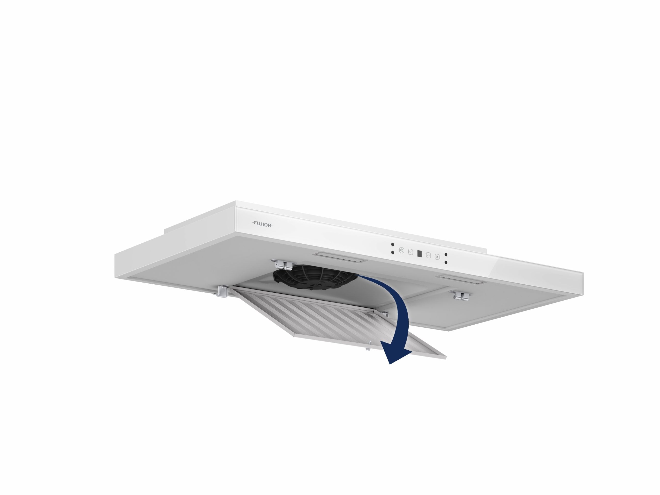 Fujioh FR-MS2370 super slim cooker hood, further view 2