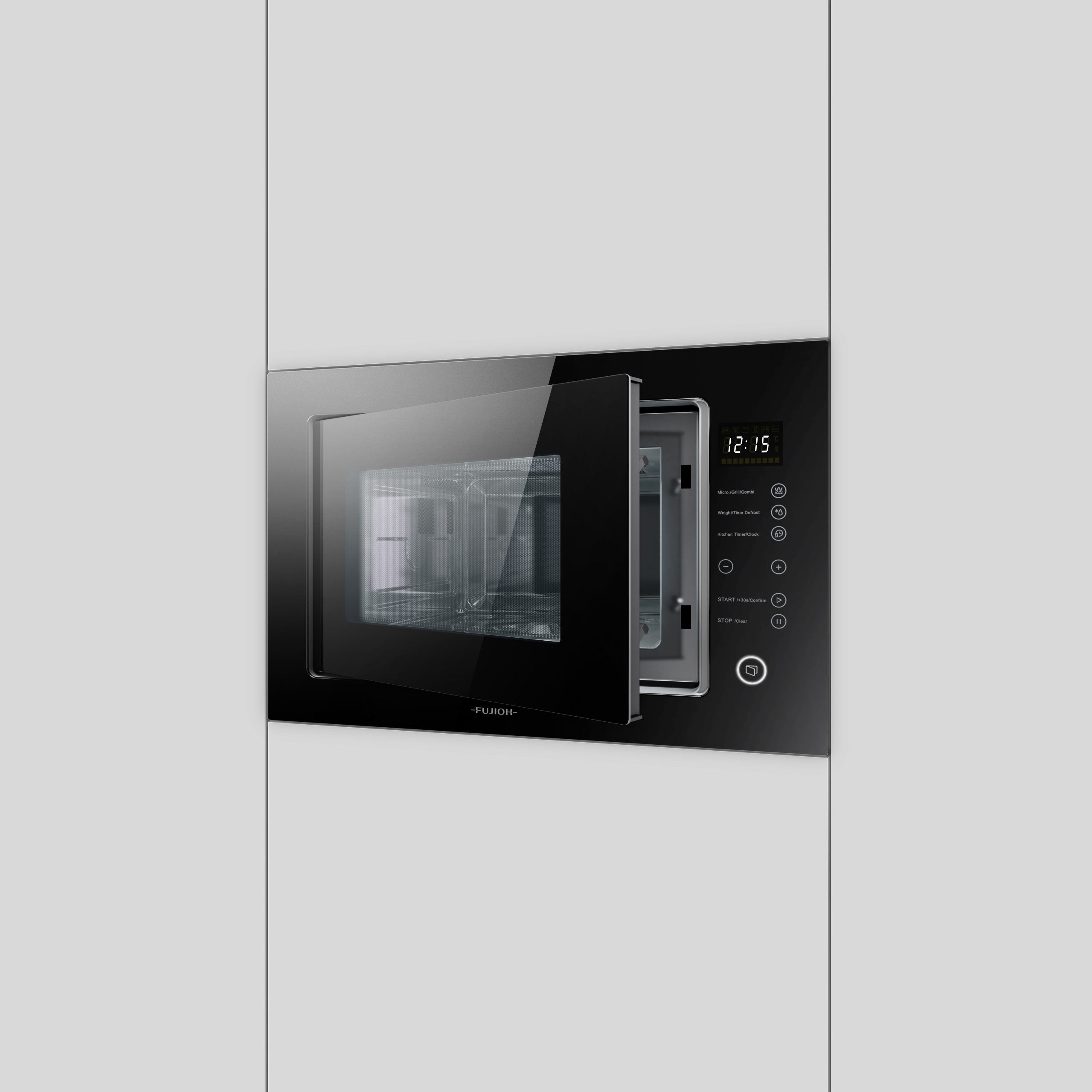 Fujioh FV-MW51 built-in microwave with grill, further view 2