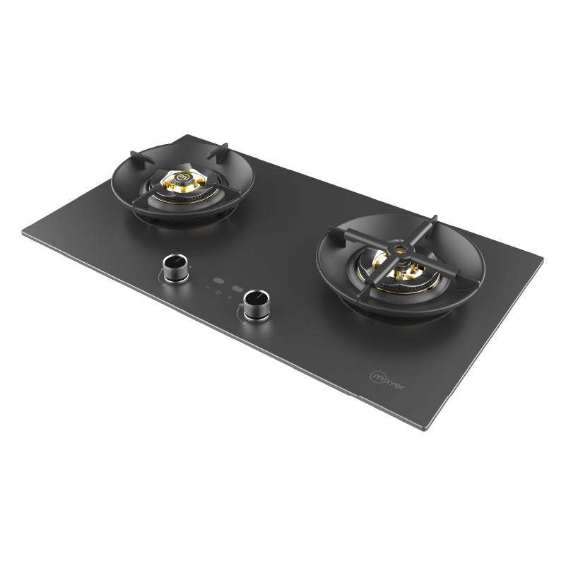 Mayer MMGH278HI two-zone glass gas hob, LPG, further view 4