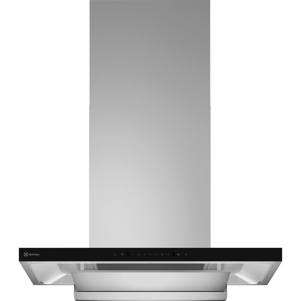ECT9645XB 90cm 600 Series chimney extractor hood front view
