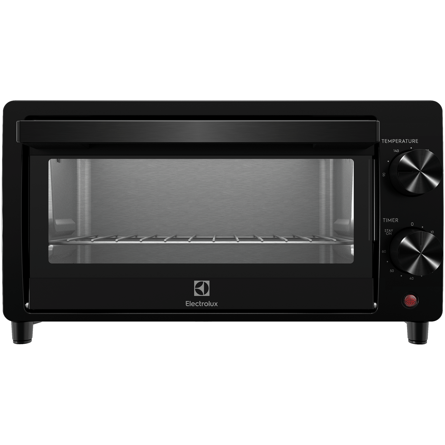 EOT0908X 9L UltimateTaste 300 freestanding electric oven, front view with door closed