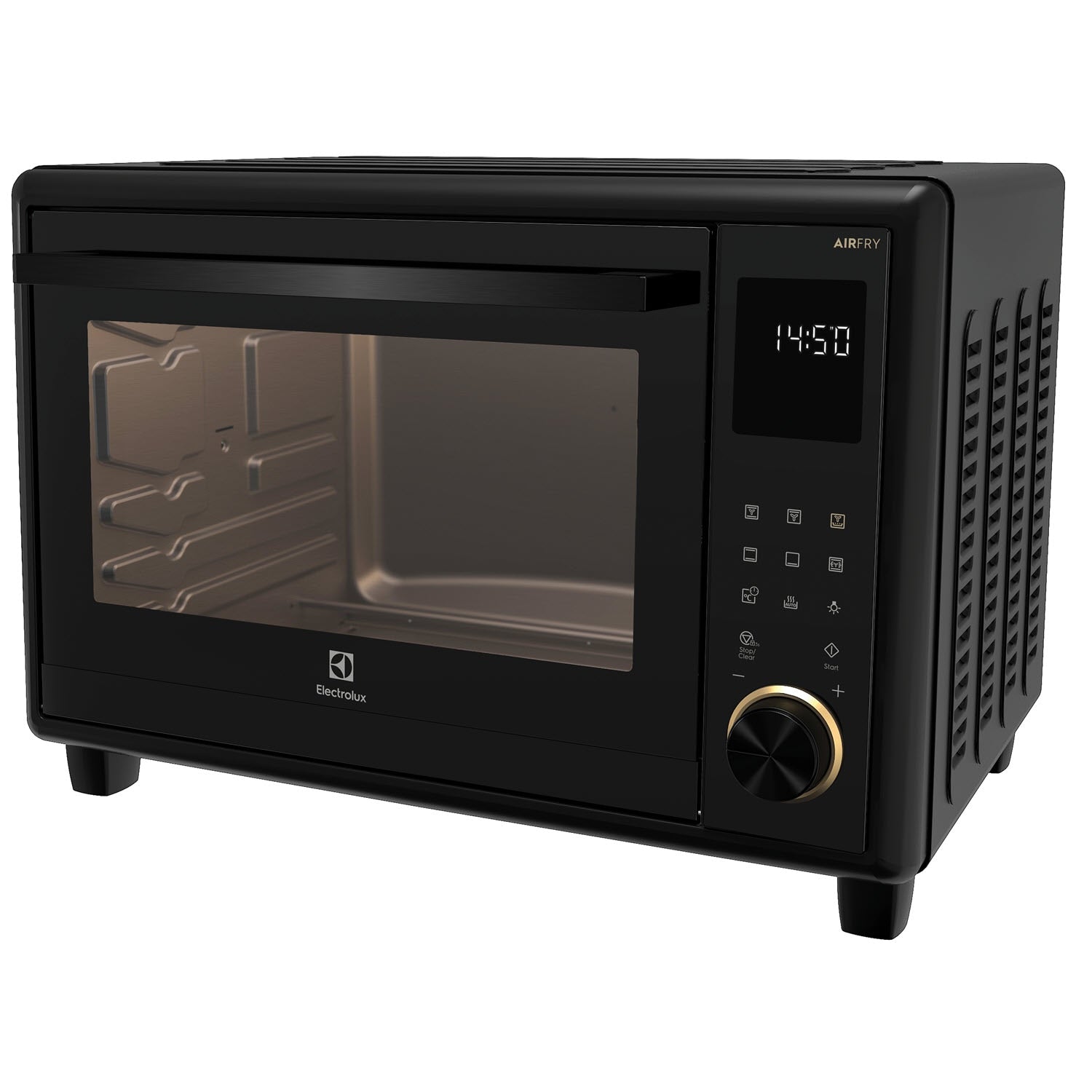 EOT4022XFDG 40L UltimateTaste 700 electric oven, angled right view with door closed