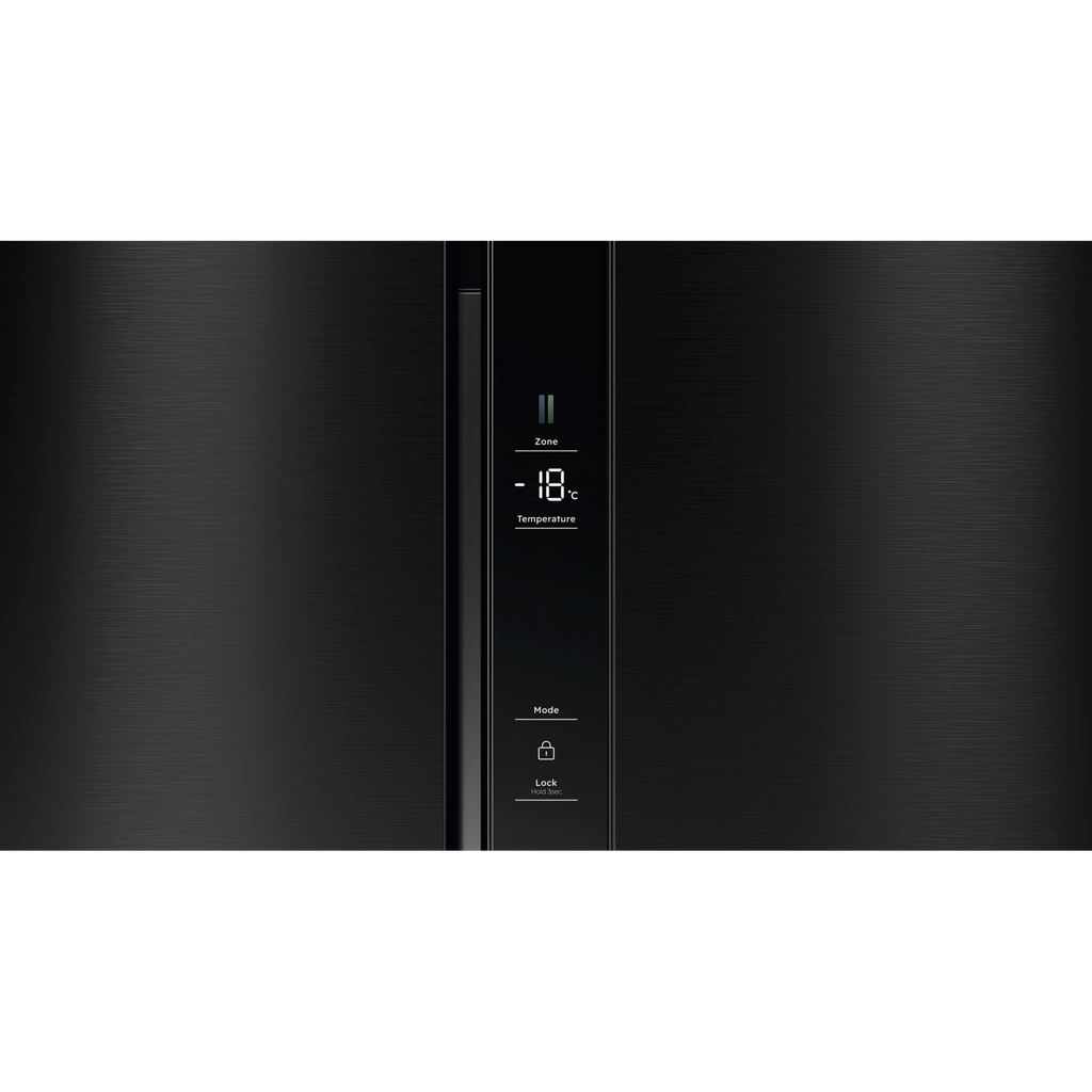 ESE6201B-B 625L side by side refrigerator control panel detail