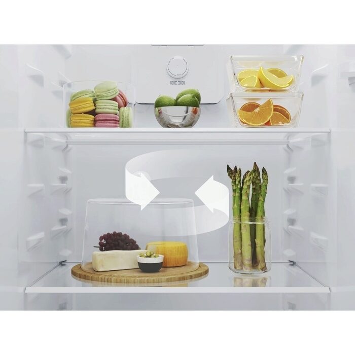 ETM4200A-B refrigerator interior shelving with fresh food storage