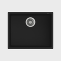 Teka Square 50.40 TG undermount single bowl Tegranite+ sink, 60 cm, granite composite
