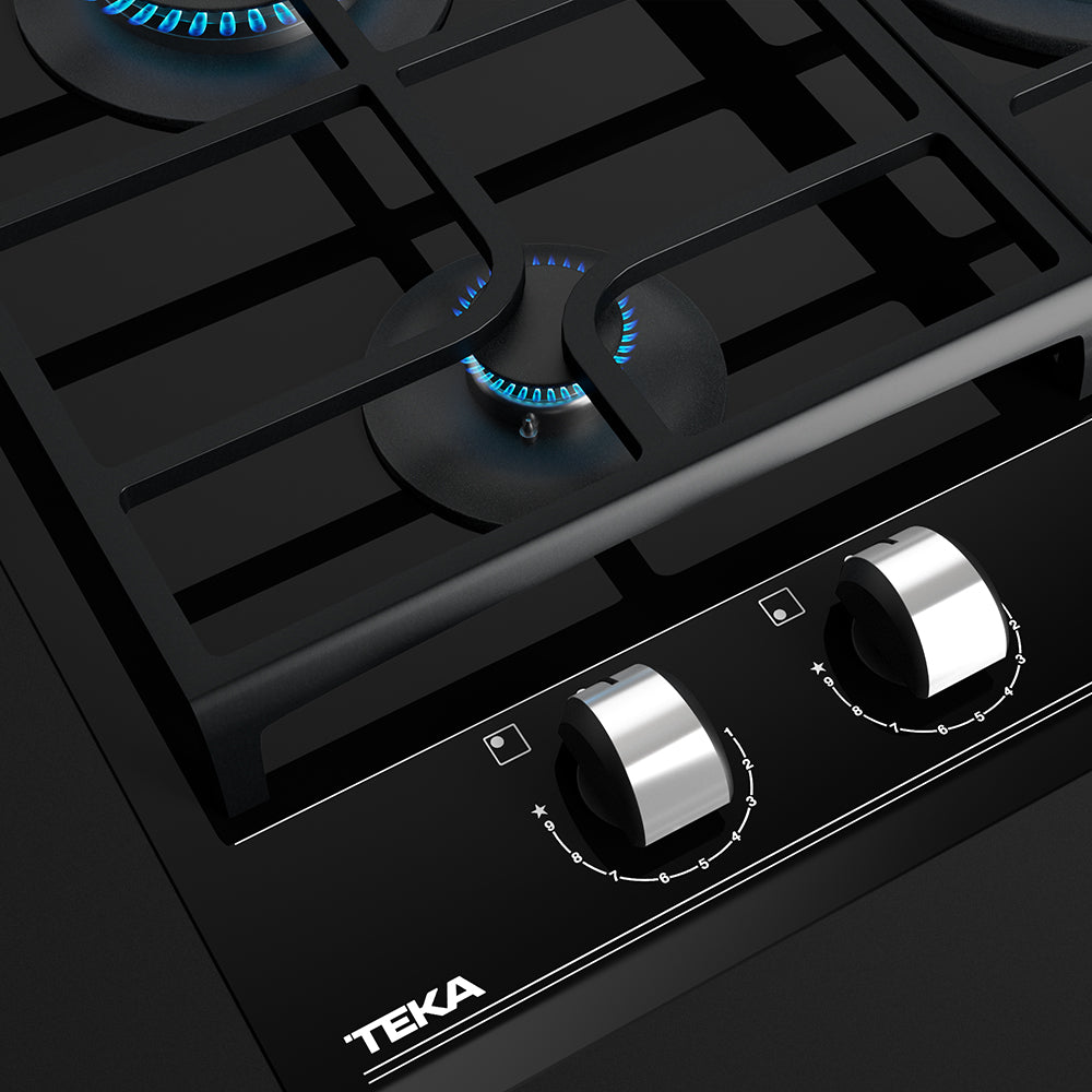 Teka GZC 63310 three-burner gas-on-glass hob, further view 6