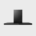 DSI 90 AD Black 90cm chimney hood with touch-free control and