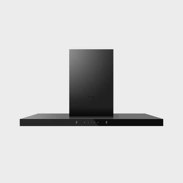 DSI 90 AD Black — 90cm chimney hood with touch-free control and powerful Kraftvoll extraction technology