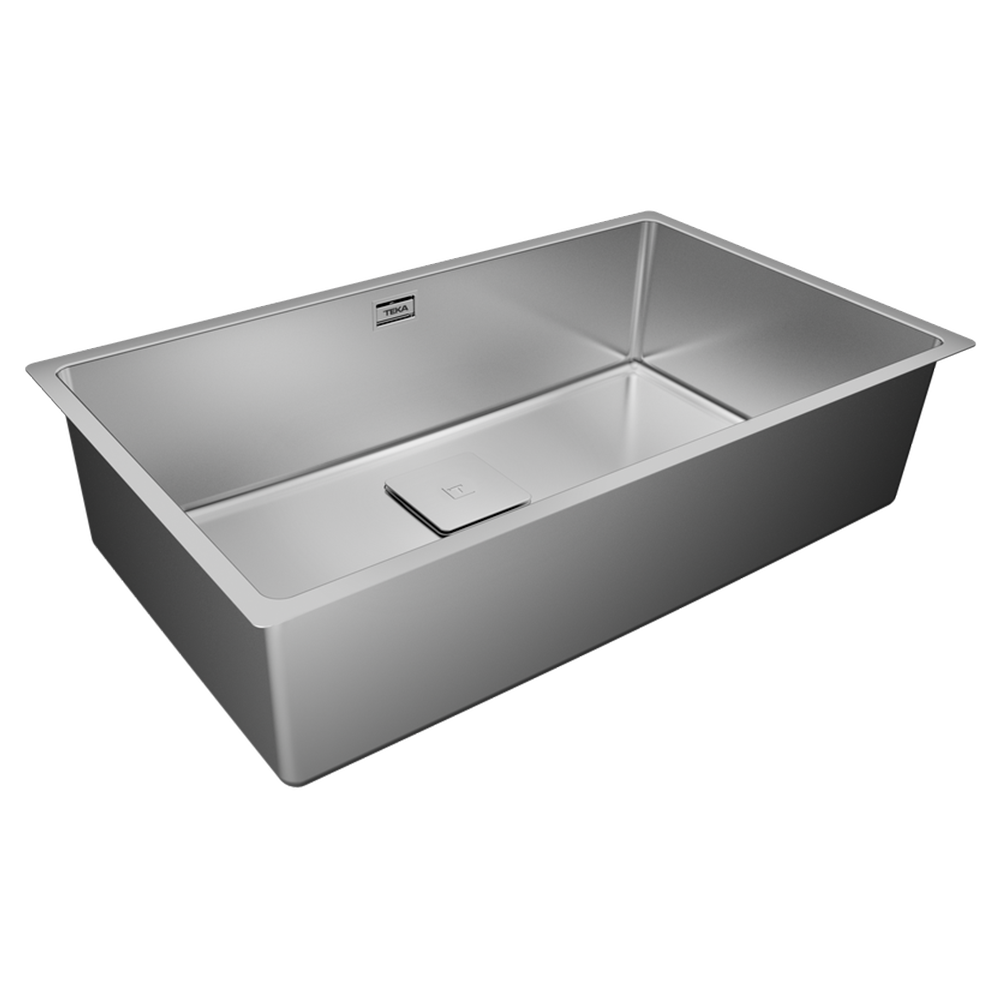 Teka FlexLinea RS15 71.40 single bowl stainless steel kitchen sink, further view 3