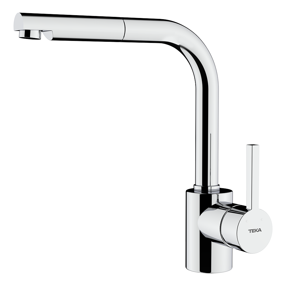 Teka ARK 938 single lever kitchen mixer tap with pull-out spray, further view 2
