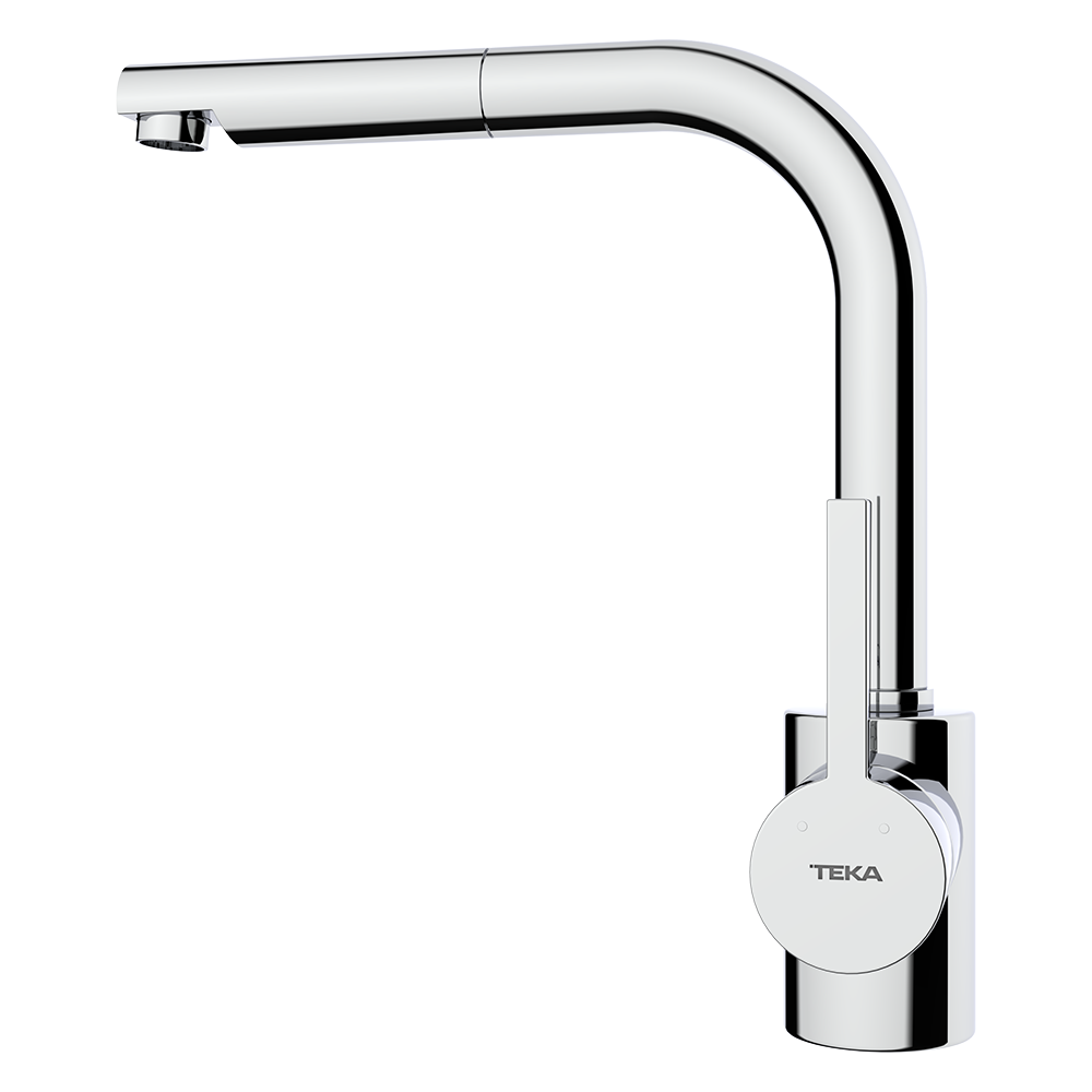 Teka ARK 938 single lever kitchen mixer tap with pull-out spray, further view 4