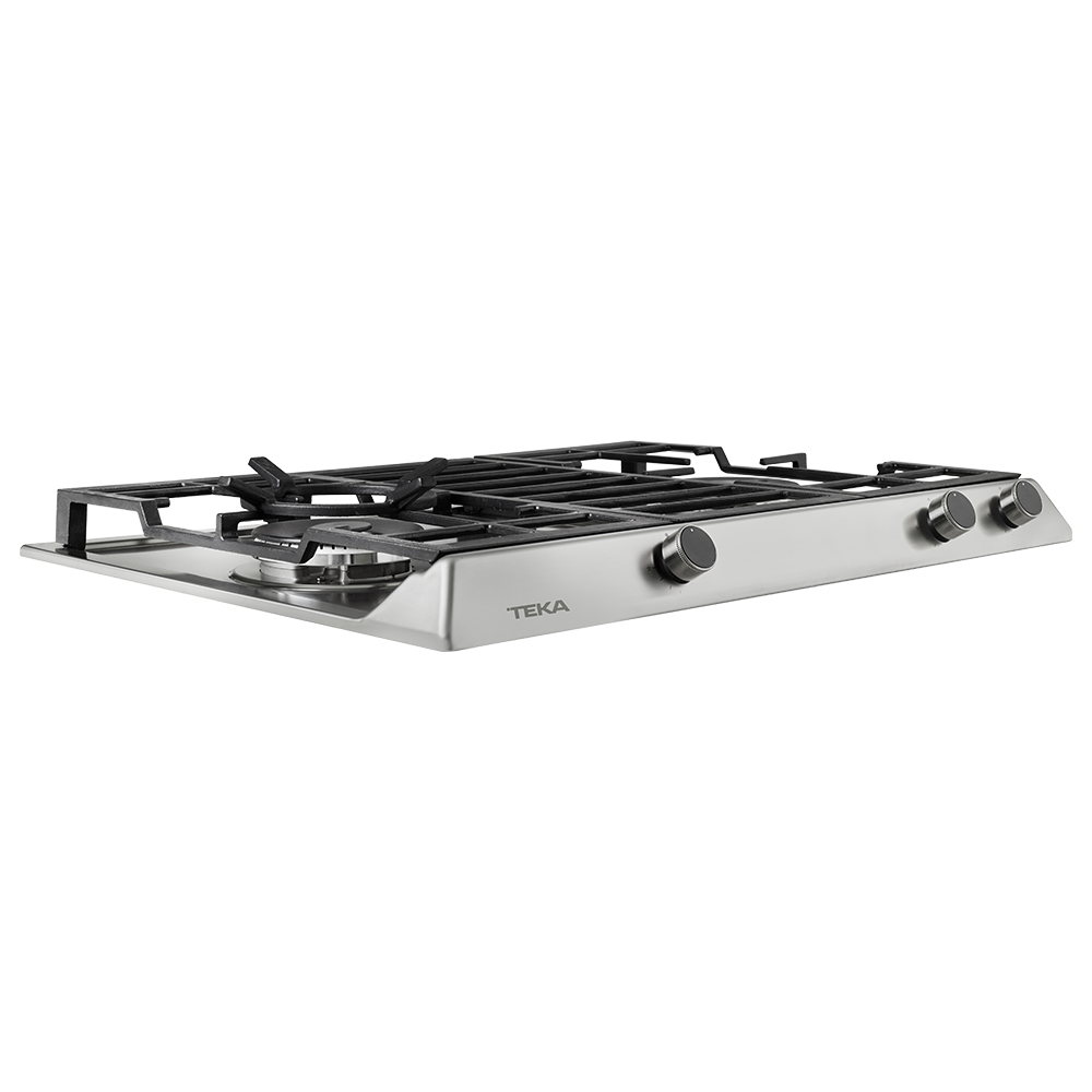 EX 90.1 3G 90cm triple cooking zone gas hob with cast iron