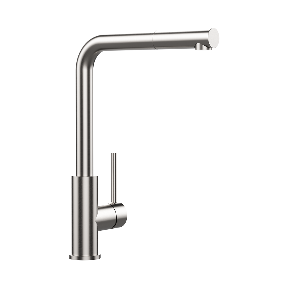 UNI 9331 XP Stainless steel single lever kitchen ECO tap